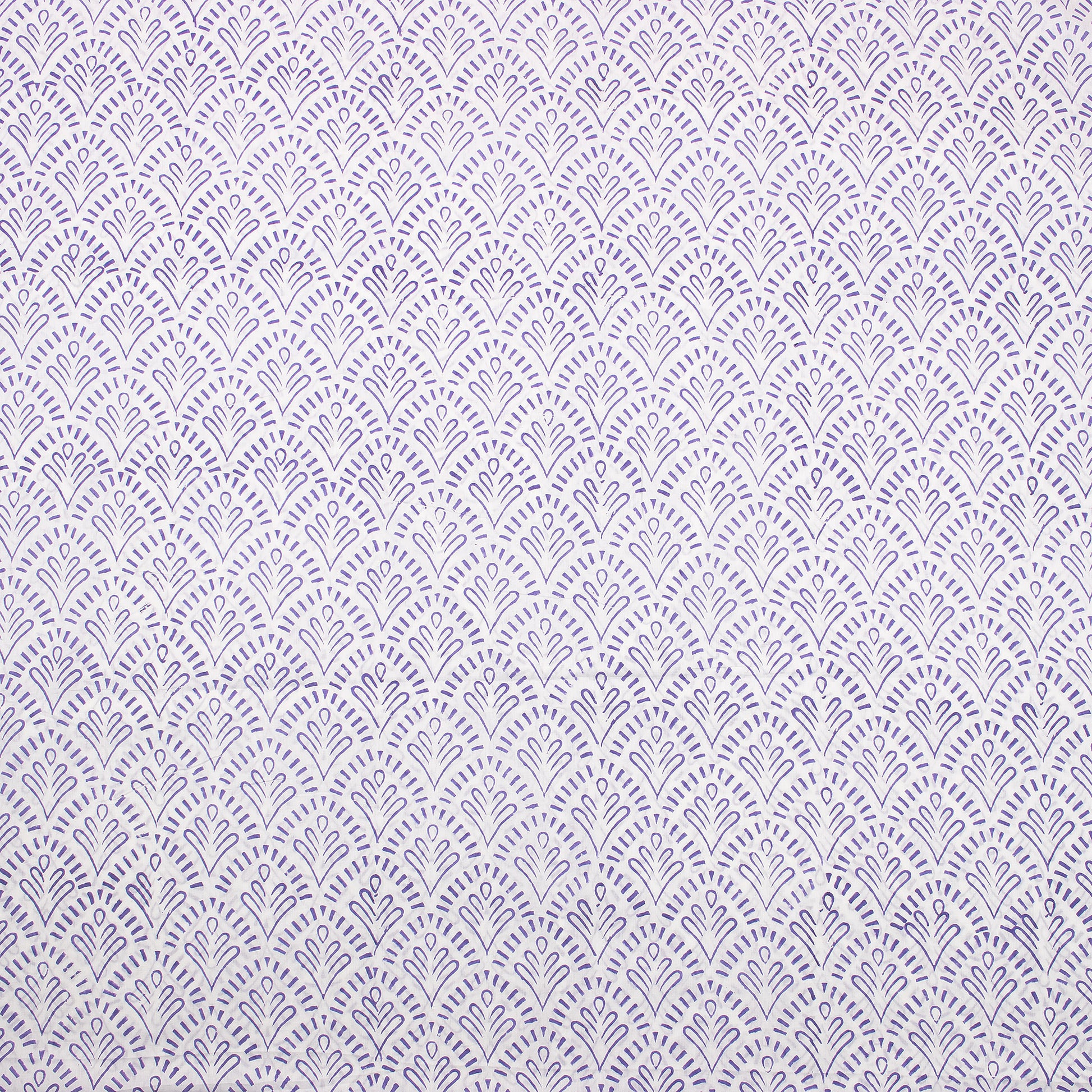 Purple Block Print Fabric