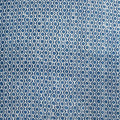 Indigo Blue Geometrical Print Indigo Cotton Fabric