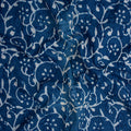 Floral Indigo Jaipur Cotton Fabric