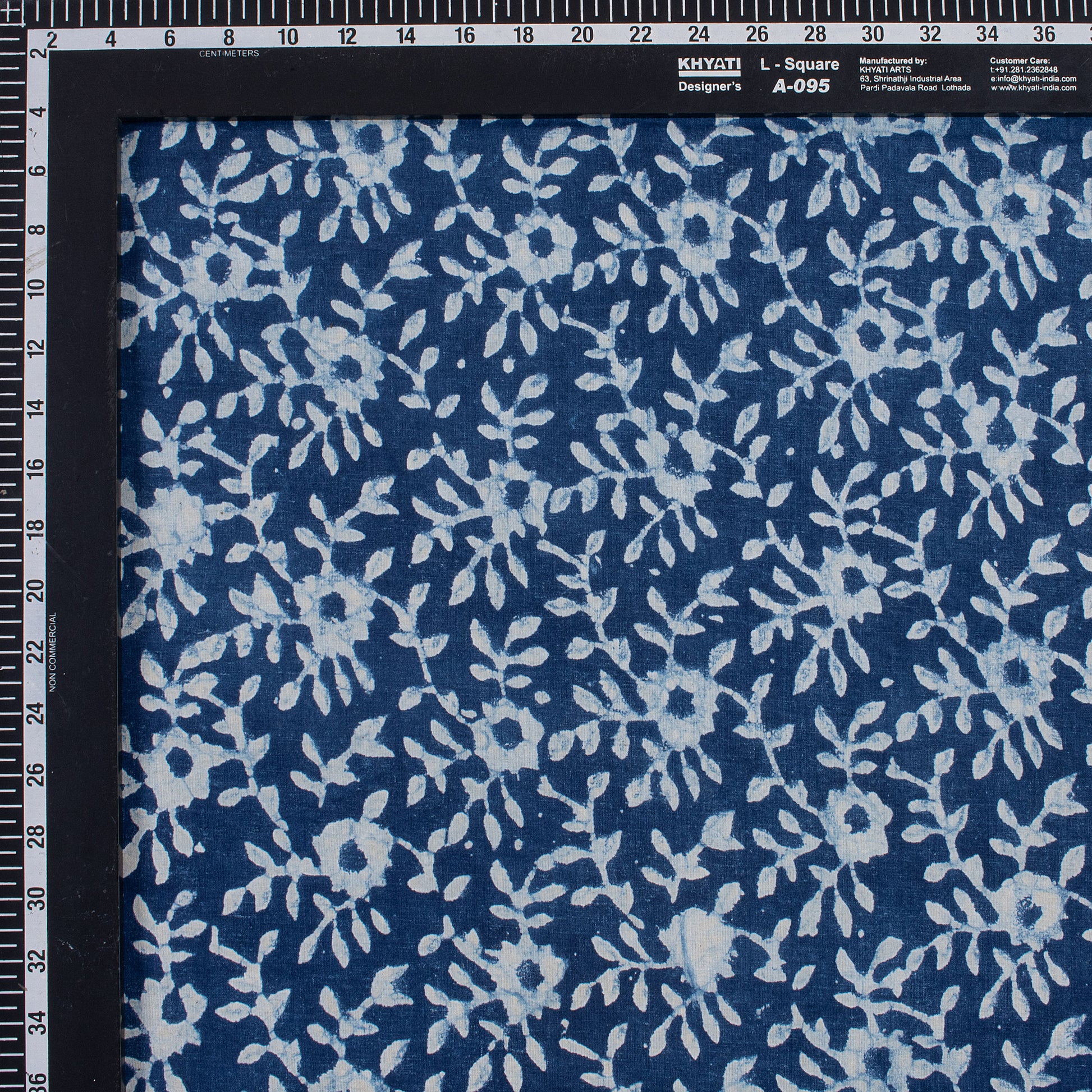 Pure Cotton Quality Indigo Print Fabric