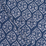 Indigo Block Print Cotton Fabric