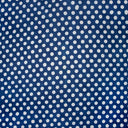 Polka Dots Print Indigo Fabric