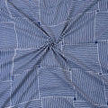 Printed Indigo Cotton Fabric