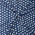 Polka Dots Cotton Block Print Fabric