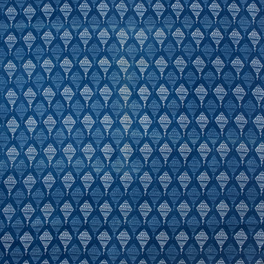 Indigo Block Print Fabric