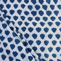 Heart Printed Jaipur Cotton Fabric