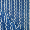 Indigo Block Print Fabric