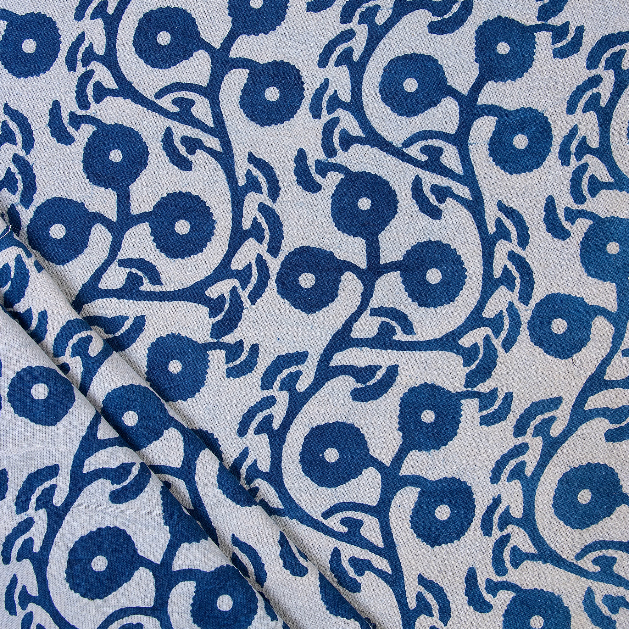 Indigo Jaipur Cotton Fabric