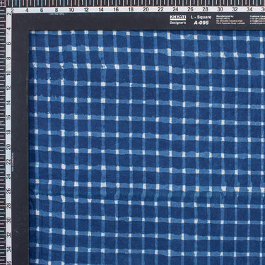 Indigo Block Print Fabric