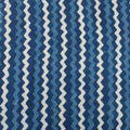 Quality Wave Printed Indigo Fabric