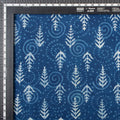 Jaipuri Indigo Leaf Printed Cotton Fabric Material