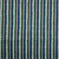 Striped Printed Indigo Cotton Fabric