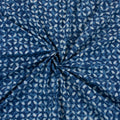 Natural Handmade Print Indigo Cotton Fabric