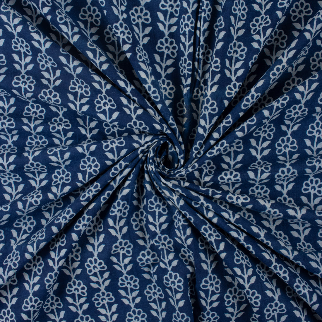 Indigo Print Fabric