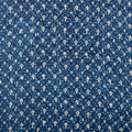 Softest Jaal Printed Indigo Cotton Fabric