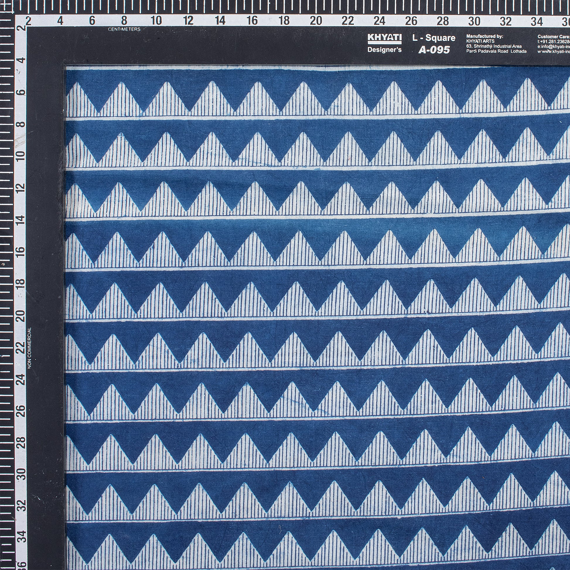 Indigo Material Fabric