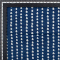 Hand Block Dots Printed Indigo Print Fabric