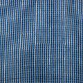 Hand Block Striped Indigo Cotton Fabric Online