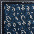 Floral Indigo Cotton Fabric