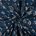 Floral Indigo Cotton Fabric