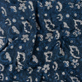 Floral Indigo Cotton Fabric