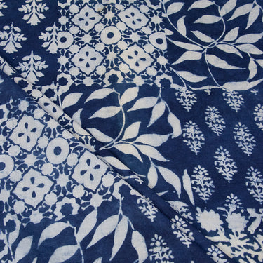 Indigo Block Print Multicolor Handmade Soft Cotton Online