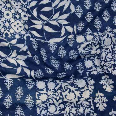 Indigo Block Print Multicolor Handmade Soft Cotton Online