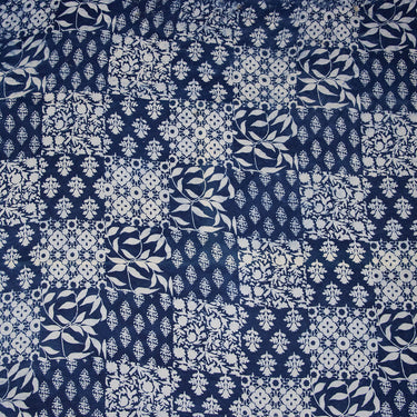 Indigo Block Print Multicolor Handmade Soft Cotton Online