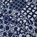 Hand Block Print Soft Cotton Indigo Blue Dye Fabric Online