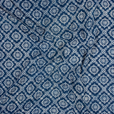 Softest Printed Indigo Fabric