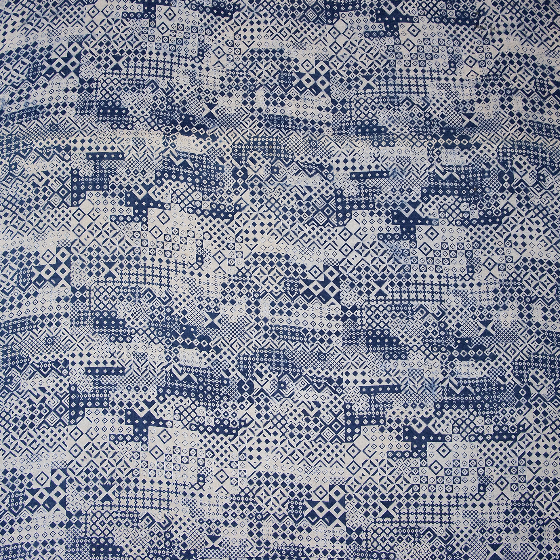 Natural Indigo Cotton Fabric