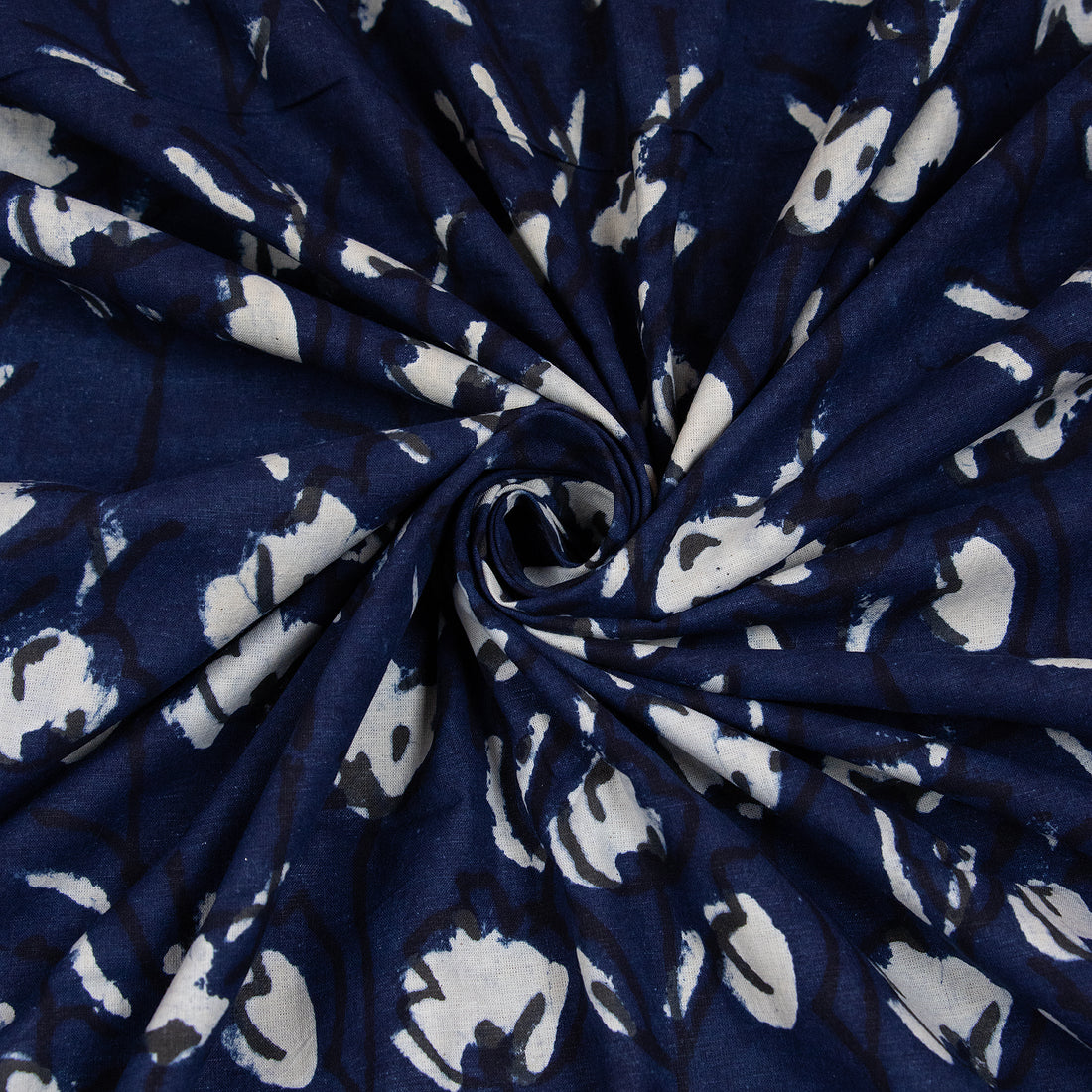 Indigo Print Fabric