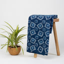 Organic Cotton Indigo Block Print Fabric