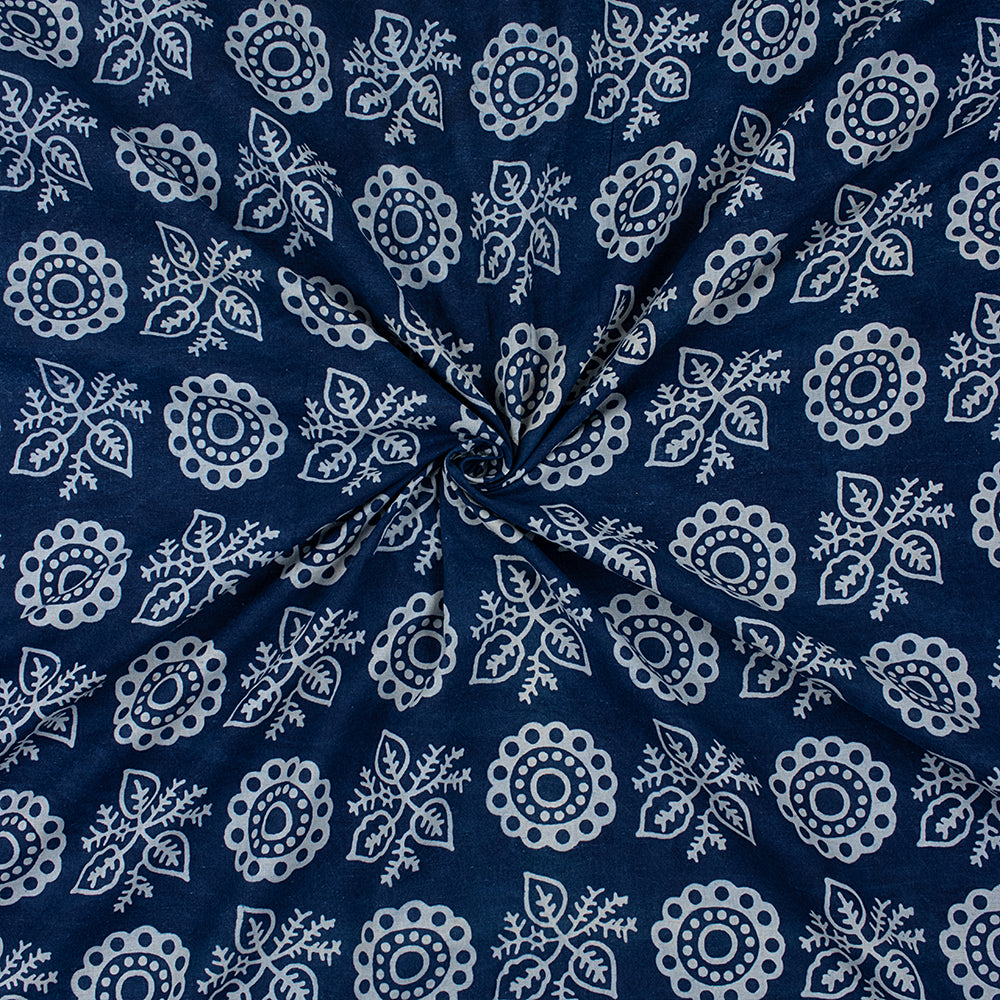 Indigo Jaipur Cotton Fabric