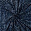 Indigo Fabric | Hand Block Floral Printed Cotton Fabric