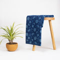 Indigo Floral Cotton Fabric