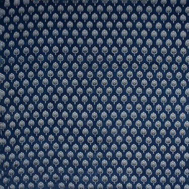 Indigo Block Print Fabric