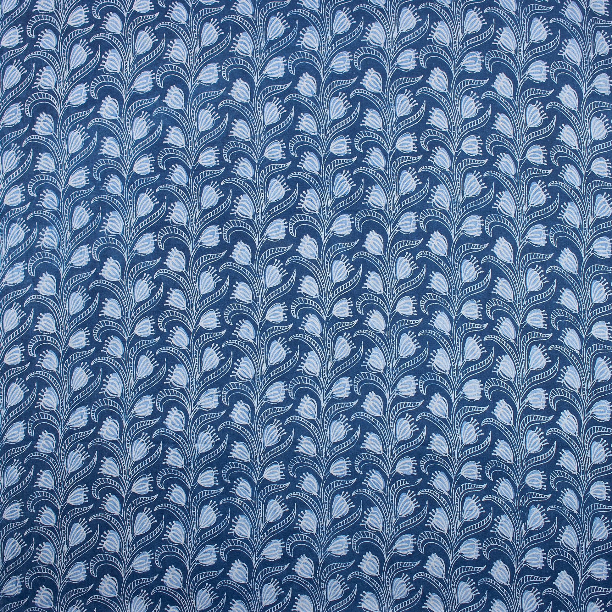 Indigo Material Fabric