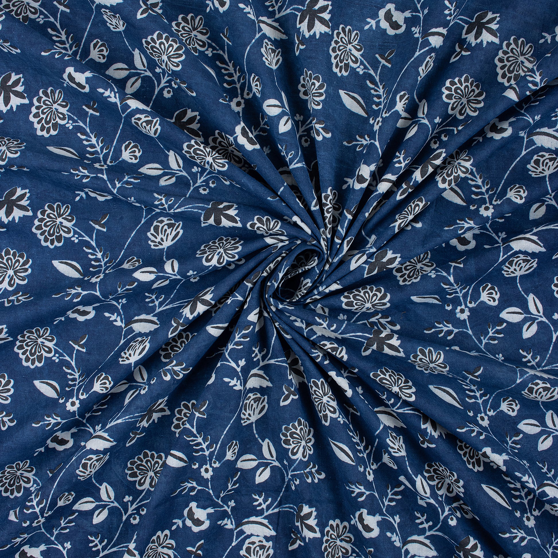 Indigo Print Fabric