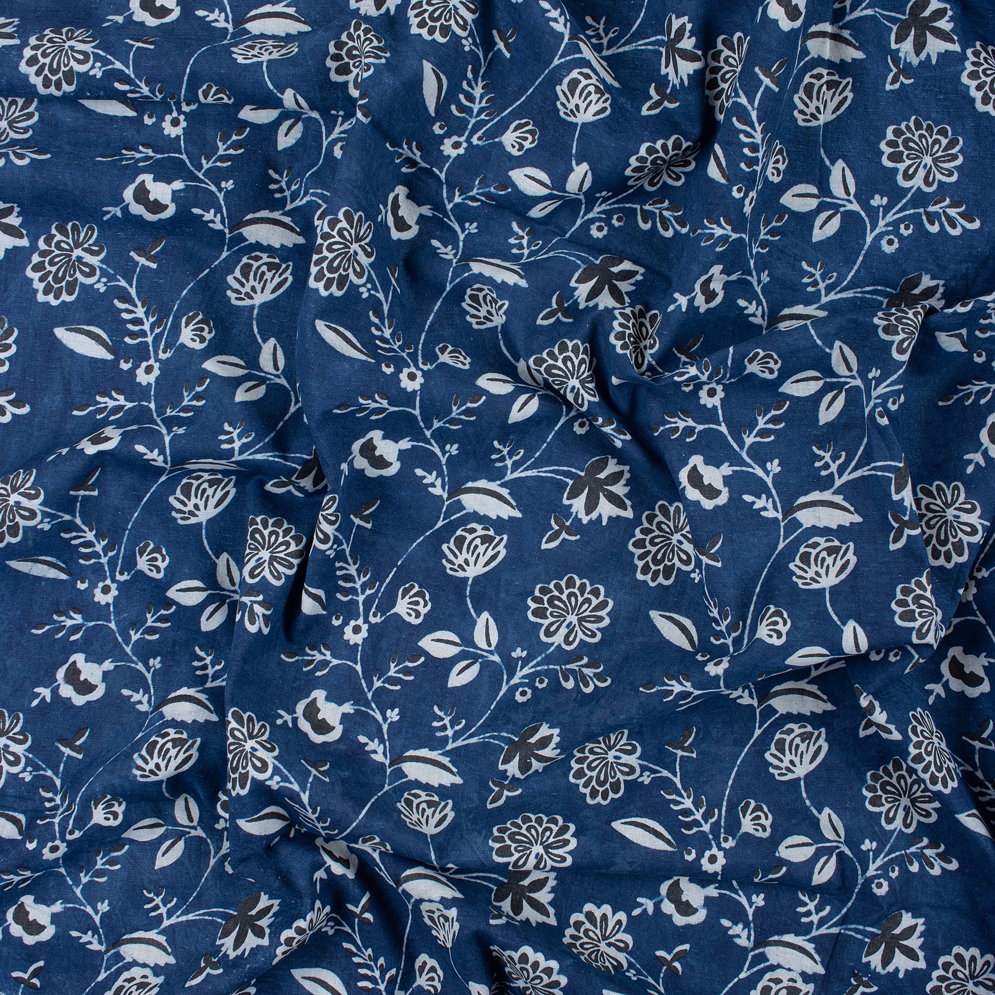 Indigo Print Fabric