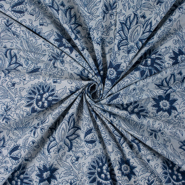 Indigo Jaipuri Fabric