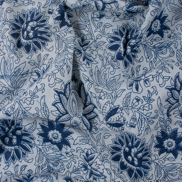 Indigo Jaipuri Fabric