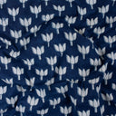 Kamal Print Design Indigo Fabric