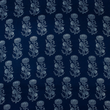 Boota Floral Indigo Print Fabric