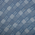 Beautiful Patchwork Indigo Printed Cotton Fabric