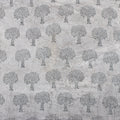 Hand Block Grey Tree Soft Dabu Cotton Fabric Online