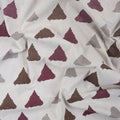 Geometrical Printed Dabu 100% Pure Cotton Fabric Online