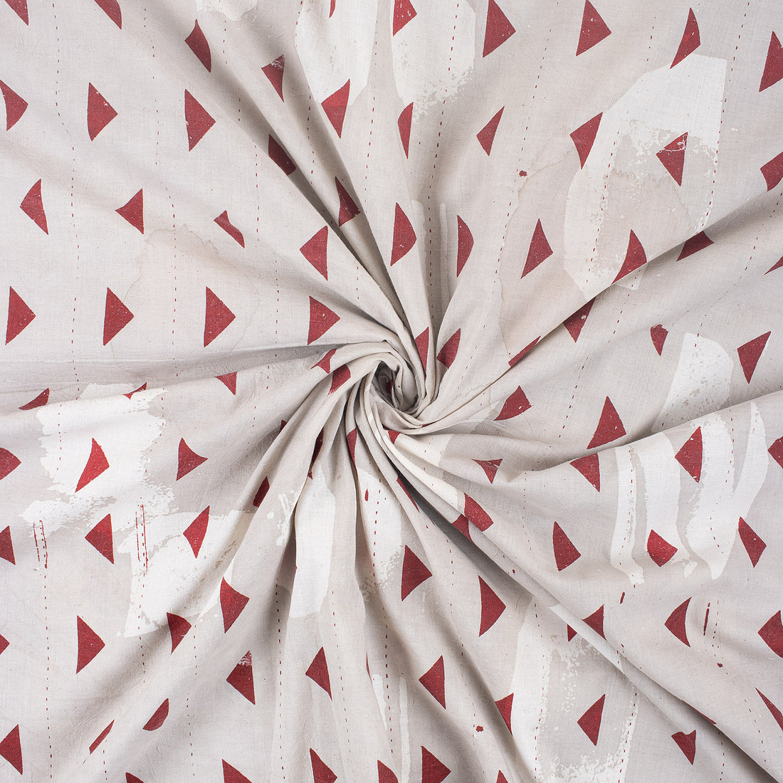 Stripes Print Soft Cotton Fabric