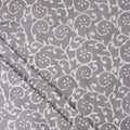 Grey Block Print Fabric