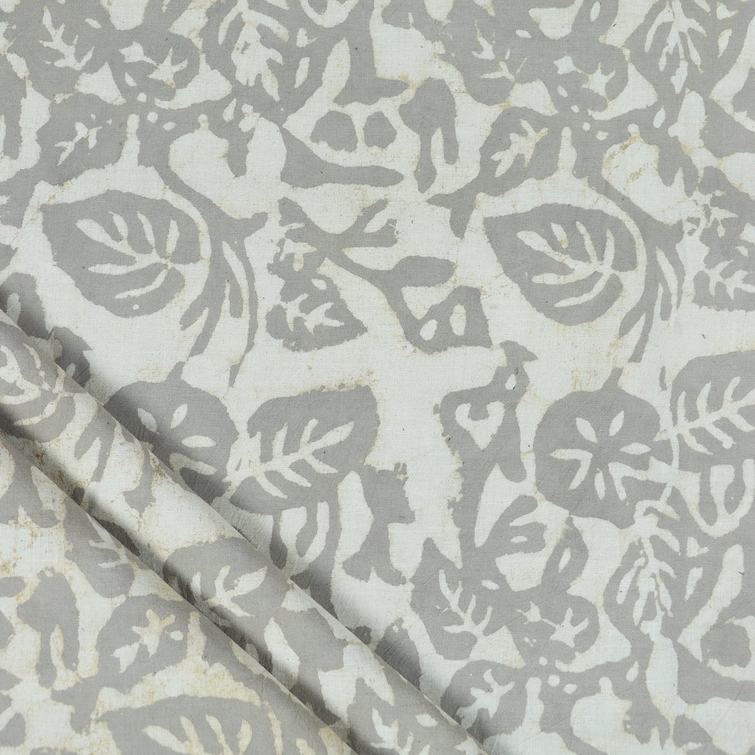 Block Floral Print Cotton Fabric Online